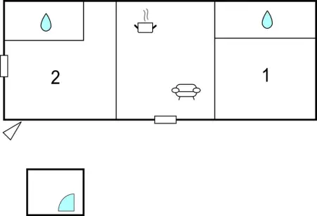 Relax Vacanze Il Mandarino, Maison 5 personnes à S.Marco Castellabate - Photo 14