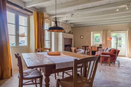 Maison de vacances Sossay, Maison de vacances vintage avec jardin à Sossais - Photo 7