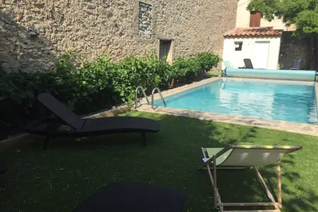 Villa Vignes et Bambous, Villa moderne avec piscine privée près du lac à Olonzac - Photo 7