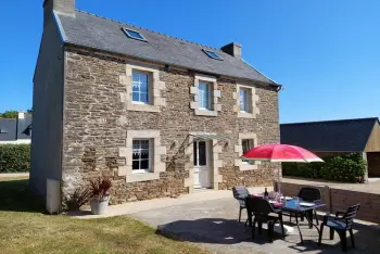 Maison à Plouénan,Steinhaus mit Kamin Plouénan BRE05204-F N°829421