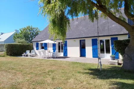 Ebenerdiges Ferienhaus in Strandnähe Santec, Maison 6 personnes à Santec - Photo 1