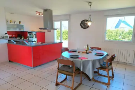 Ebenerdiges Ferienhaus in Strandnähe Santec, Maison 6 personnes à Santec - Photo 4