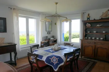 Ferienhaus mit 180° Panorama Meerblick Lampaul-Plouarzel - Photo 6