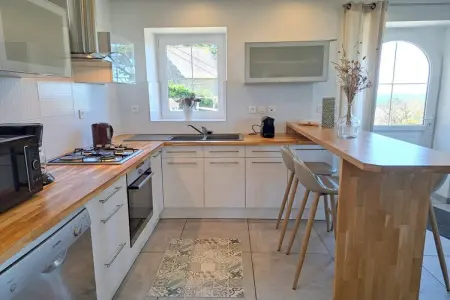 Ferienhaus mit Panorama-Meerblick Plonévez-Porzay - Photo 11