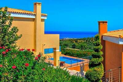 Holiday resort Carme Villas, Rethymnon-Villa, Typ A, 80 qm, Maison 5 personnes à Rethymnon HER02058-FYA