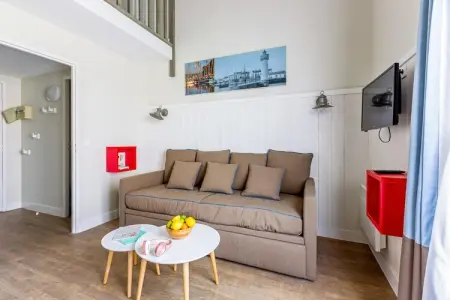 Residence Le Palais des Gouverneurs St Martin-de-Ré - 14 Standard Studio 4 p - 1 mezzanine - Photo 6