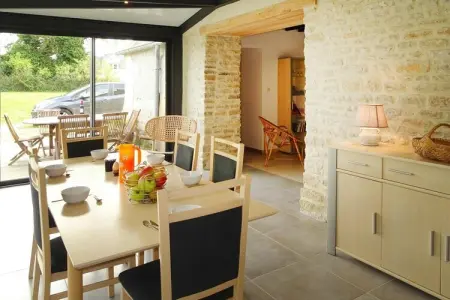 Semi-detached house Brucheville, Maison 6 personnes à Brucheville - Photo 11