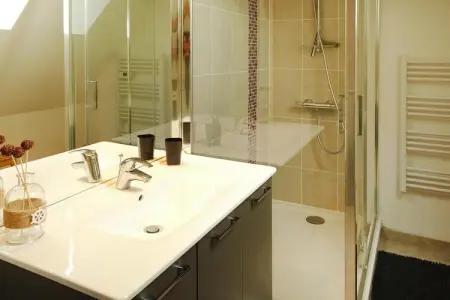 Semi-detached house Brucheville, Maison 6 personnes à Brucheville - Photo 17