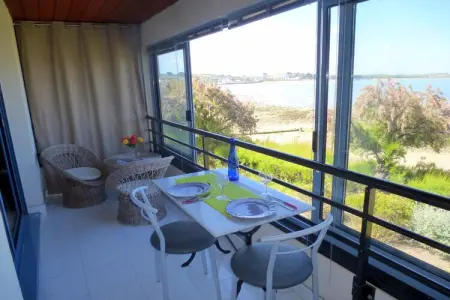 180° Panorama Meerblick Ferienwohnung Roscoff, Appartement 2 personnes à Roscoff - Photo 8