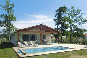Holiday home with pool Grayan-et-l'Hôpital, Maison 6 personnes à Grayan et l'Hôpital SAT01320-F