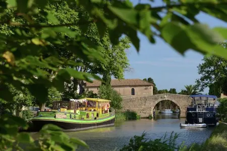Résidence Côté Canal 1, Agréable maison de vacances avec terrasse entourée de vignes - Photo 15