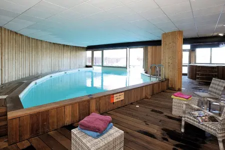 Residence Le Roc Belle Face 3, Appartement moderne dans résidence avec piscine, sauna et bain à remous - Photo 18