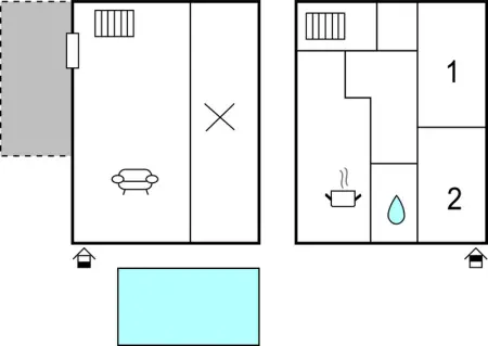 Location Maison 6 personnes à Krnica - Photo 41