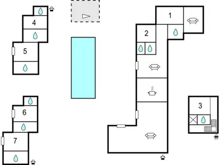 Location Maison 14 personnes à Bonnieux - Photo 31