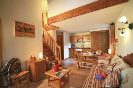 Les Fermes de Samoëns 1, Agréable appartement avec balcon au Grand Massif - Photo 2