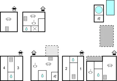 Location Maison 14 personnes à Gospic - Photo 50