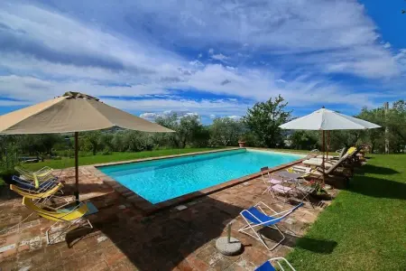 Bachi da Seta, Ferme rustique à Todi avec piscine - Photo 11