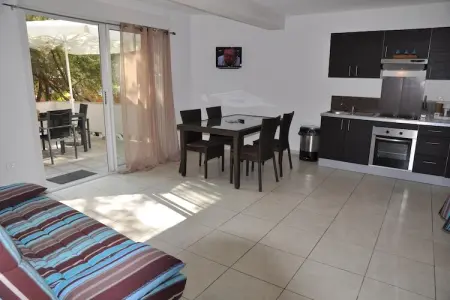 Turquoise, Maison de vacances spacieuse avec piscine à Moriani-Plage - Photo 5