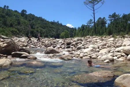 Turquoise, Maison de vacances spacieuse avec piscine à Moriani-Plage - Photo 16