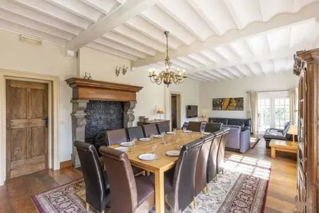 Les Genets, Luxueuse maison de vacances à Érezée avec jacuzzi - Photo 7