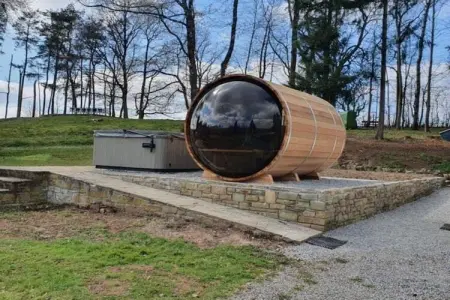 Les Genets, Luxueuse maison de vacances à Érezée avec jacuzzi - Photo 21