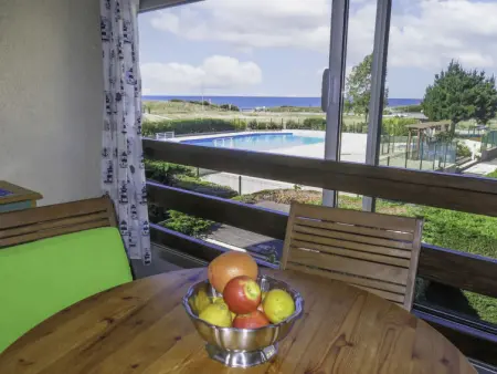 Belle vue Mer et Piscine, Appartement 4 personnes à Damgan - Photo 1