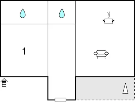 Location Appartement 3 personnes à Posedarje - Photo 23
