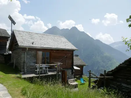 Rustico Bel Panorama, Maison 6 personnes à Malvaglia - Photo 5