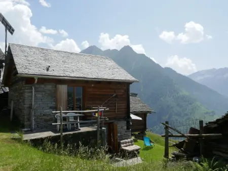 Rustico Bel Panorama, Maison 6 personnes à Malvaglia - Photo 12