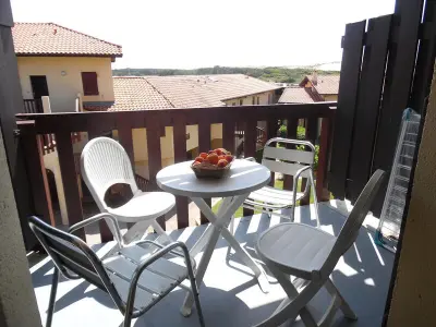 Appartement à Vieux Boucau les Bains, Studio confortable proche de l'océan avec balcon - 2 étoiles - L879810