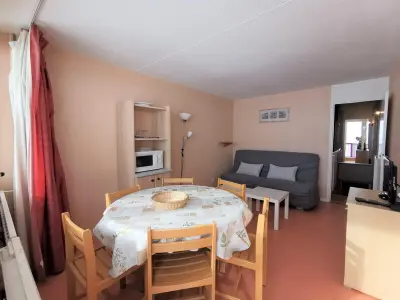 Appartement à La Mongie, Appart 6 personnes, 1 chambre, pied pistes, balcon sud, La Mongie - L1002984