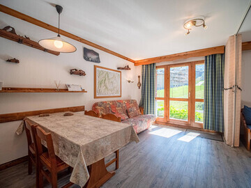 Location Wohnung in Valmorel,Studio divisible, proche pistes et commerces, terrasse sud FR-1-356-237 N°879845