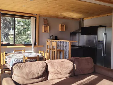 Appartement à Pra Loup, Appartement rénové 3 pièces à Pra Loup, balcon sud, navette ski à proximité - L879852