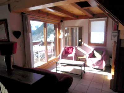 Appartement à Champagny en Vanoise, Charmant duplex 4 pièces avec balcon, casier à skis et WIFI inclus à Champagny-en-Vanoise - L943860