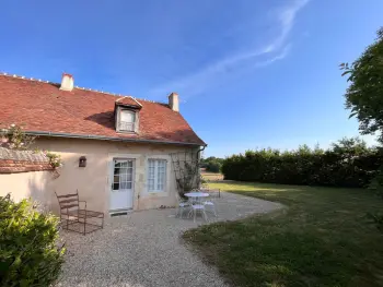 Gite à Sainte Fauste,Gîte en Berry avec jardin, cheminée, jeux enfants - calme assuré en pleine nature FR-1-591-158 N°830204