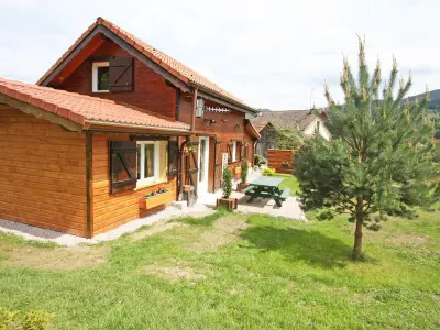 Casa rural en Vagney,Chalet en bois avec jardin, proche ski et randonnée, équipé pour 8 pers. à Vagney, Vosges FR-1-589-283 N°830426