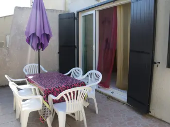 Wohnung in Cap d'Agde naturisme,Villa climatisée avec piscine, terrasse et parking privé à Agde FR-1-606-2 N°830609