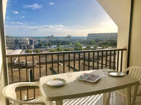 Studio 2 pers. avec parking à Cap d'Agde, balcon, mer - Photo 1