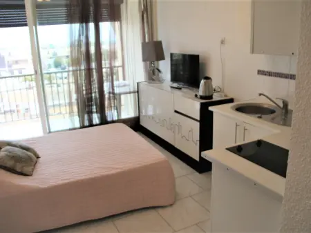 Studio 2 pers. avec parking à Cap d'Agde, balcon, mer - Photo 5