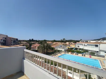 Appartement climatisé, 2-4 pers., piscine, parking sécurisé - Photo 2
