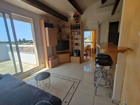 Appartement climatisé, 2-4 pers., piscine, parking sécurisé - Photo 5