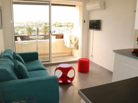 Studio climatisé avec parking privé au Cap d'Agde - Photo 1