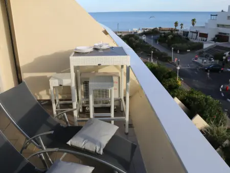 Studio climatisé avec parking privé et terrasse au Cap d'Agde - Photo 1