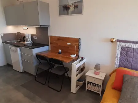 Studio climatisé avec balcon et parking au Cap d'Agde, près de la mer - Photo 4