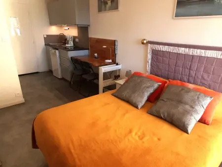 Studio climatisé avec balcon et parking au Cap d'Agde, près de la mer - Photo 7