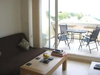 Wohnung in Cap d'Agde naturisme,Studio climatisé avec terrasse et parking privé, Cap d'Agde FR-1-606-136 N°880007