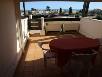 Appartement à Cap d'Agde naturisme, Cap d'Agde : Appart 2P Cabine, Terrasse, Parking, 4 Pers - N°880015