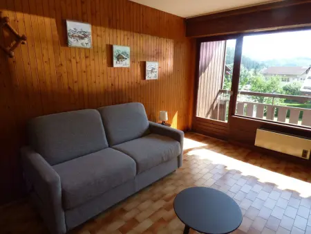 Studio convivial avec cabine, balcon, proche des commodités - Le Grand-Bornand - Photo 8