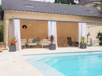 Gîte in Rouffignac Saint Cernin de Reilhac,Grande maison familiale avec piscine chauffée en Périgord Noir FR-1-616-141 N°839401