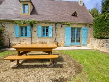 Gite à Saint Avit Rivière,Maison Périgourdine avec Jacuzzi, Cheminée et Jardin près de Monpazier FR-1-616-180 N°839413